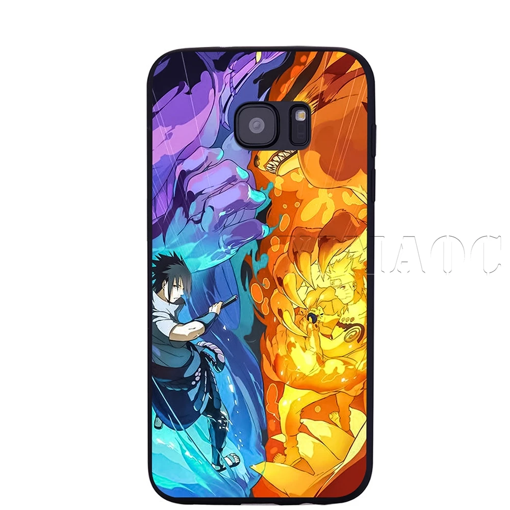 Yimaoc как у героя мультфильма Саскэ Наруто Мягкий силиконовый чехол для samsung Galaxy S6 S7 S10e край S8 S9 плюс A3 A5 A6 A7 A8 A9 J6 Note 8 9 - Цвет: 5