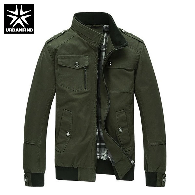 2017 Мужская Новая повседневная куртка мужской моды Военная пальто человек