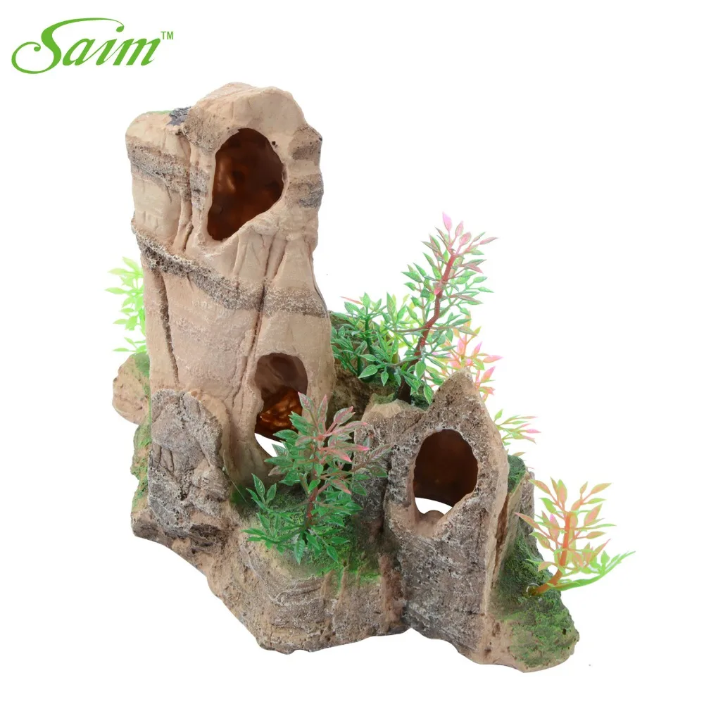 Аквариум рокерский аквариум украшение искусственный камень для рыб креветки