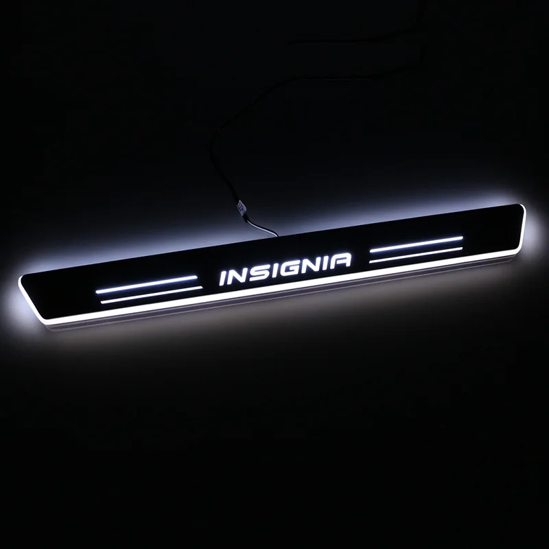 SNCN LED Автомобильная Накладка педаль порога тропа движущийся Добро пожаловать