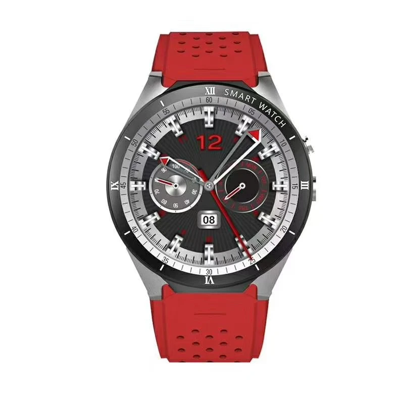 Мужские умные часы для huawei watch 2 MTK6580 1 ГБ/ОЗУ 16 Гб/ПЗУ Android 7,0 для ios android samsung часы русские часы - Цвет: red