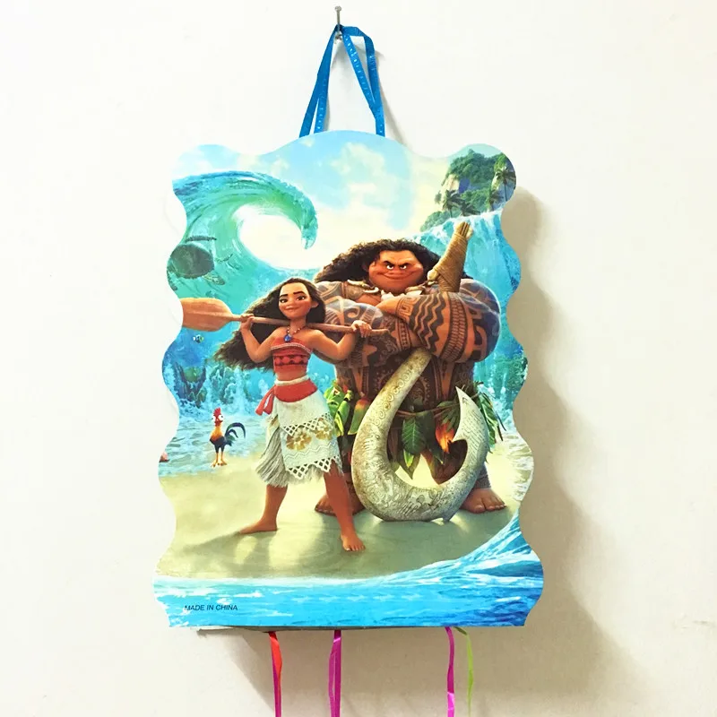 1 компл./лот с героями мультфильма Моана Складной pinata Дети День рождения