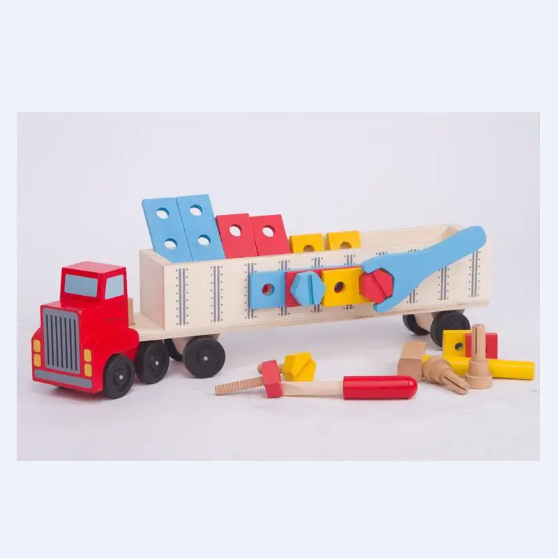 Деревянная многофункциональная Разборка и сборка винтового автомобиля