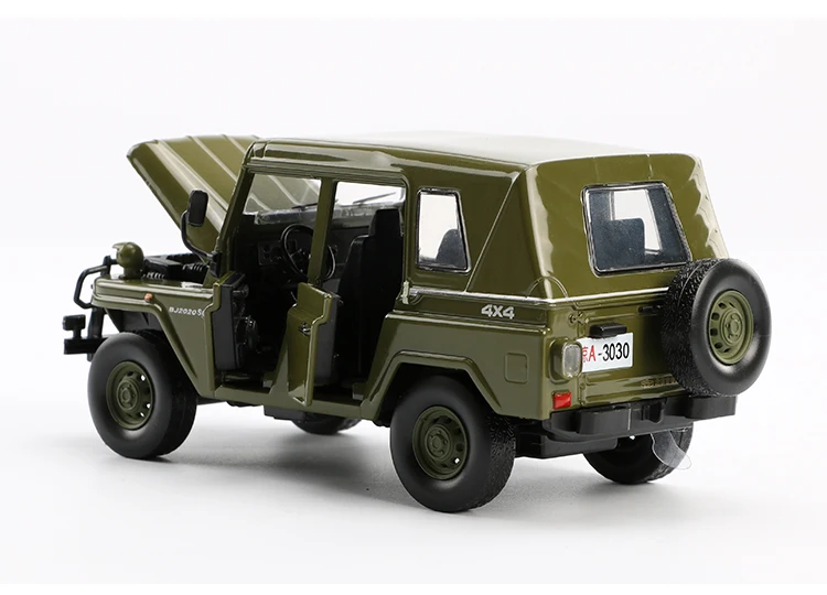 Beijing Jeep 1:28 весы брелок для автомобильных ключей, имитационная модель для мальчиков модель игрушечный автомобиль маятник вездеход военный симулятор с коробкой