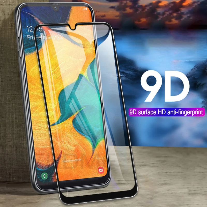 9D полное покрытие Стекло для samsung Galaxy A50 A40 A30 A20 A10 A60 A70 A80 A90 Экран протектор на A3 A5 A7 защитная пленка