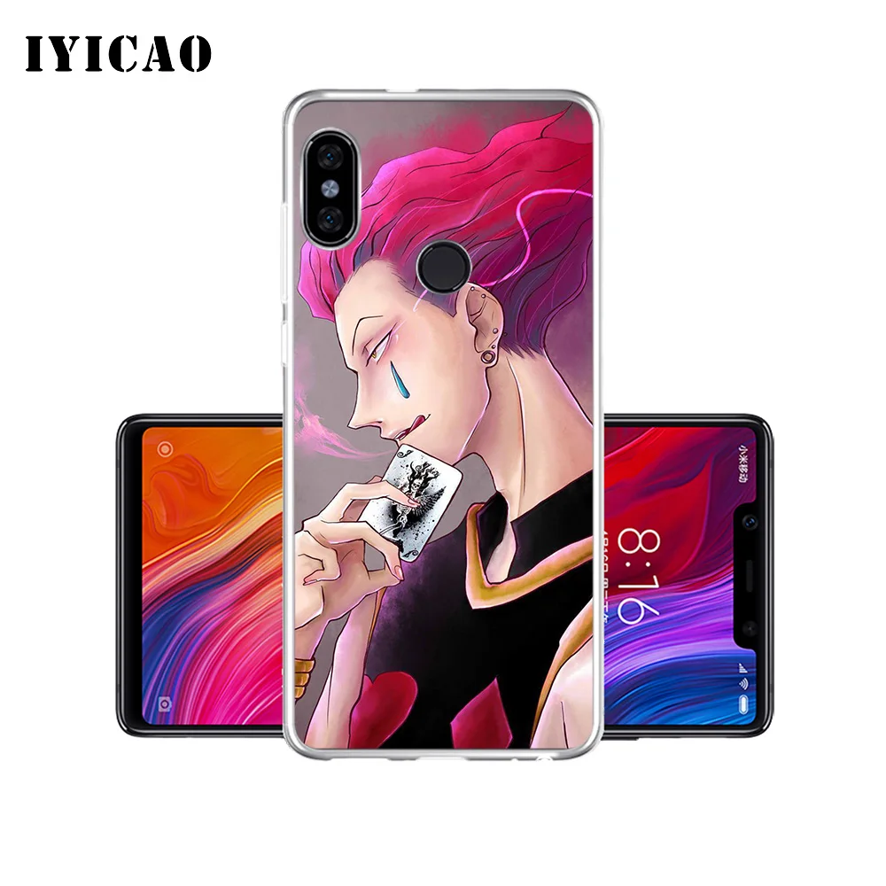 Мягкий силиконовый чехол IYICAO Hisoka hunter x Для Xiaomi Mi 9 8 SE 6 A1 A2 Lite F1 MIX2S MIX3 из