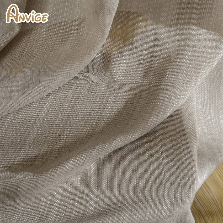 Серый Цвет Тюль Sheer Шторы для Гостиная скрининг окна вуаль Спальня|curtains for|sheer