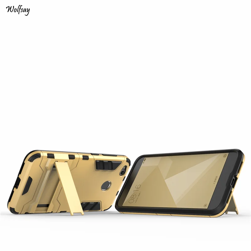 For Xiaomi Redmi 4X Case Cover Armor Silicone Hard Back PC Phone Protective | Мобильные телефоны и аксессуары