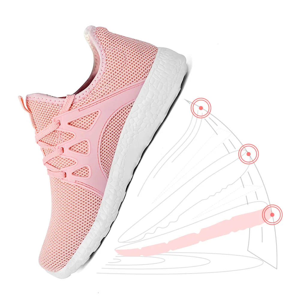 Женские кроссовки Flying weavingtenis розовые черные Серые для тенниса повседневная