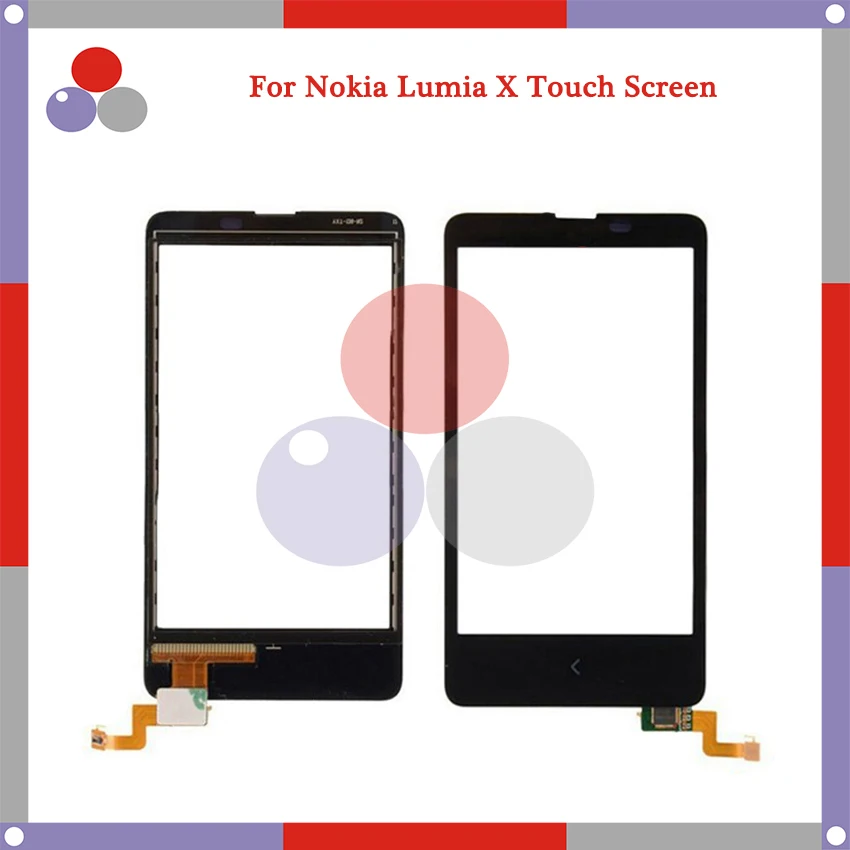 10 шт./лот Высокое качество для Nokia Lumia X Dual SIM A110 RM 980 сенсорный экран панель Датчик
