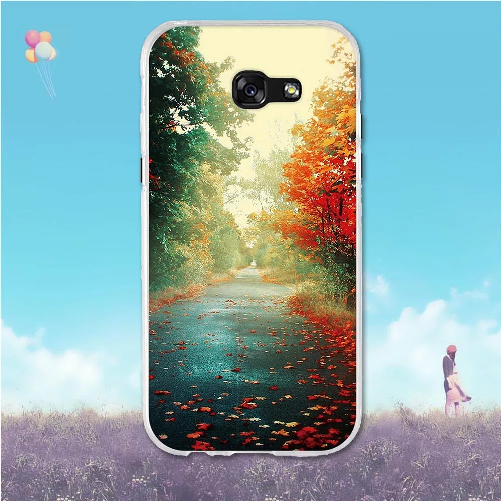 24 Для samsung Galaxy A3 Чехол Мягкий ТПУ силиконовый для samsung Galaxy A5 чехол с животным узором для samsung A3 A5 Funda - Цвет: 24