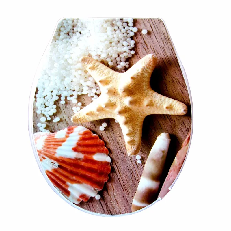 Крышка для унитаза стандартное закрытие 2020 высокое качество красочные Чехлы