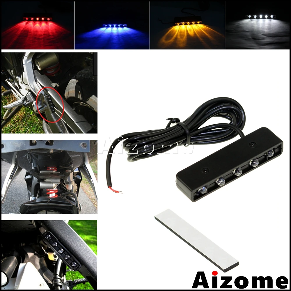 

12V универсальный маленький светодиодный светильник грузовых автомобилей Мотоцикл задний тормоз светильник Waring лампы бег светильник номер...