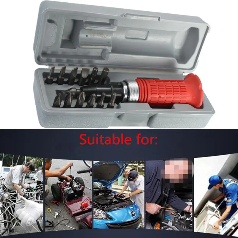 UNeefull Лучшая цена многофункциональная отвертка ударная драйвер Heavy Duty долота