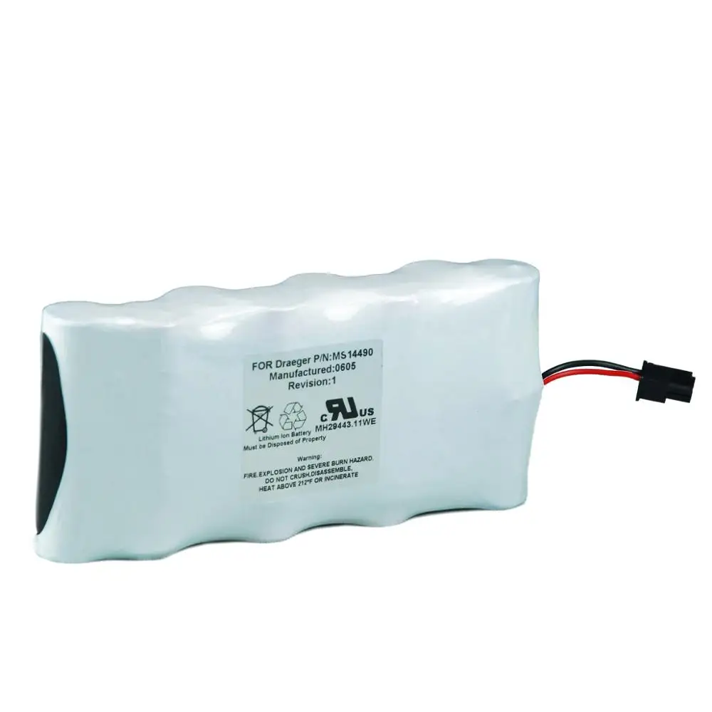 Аккумулятор для монитора Drager Vista Inc GAMMA INFINITY DELTA SC 6002XL MS14490 AS36059 SC6002XL MS31385 5200