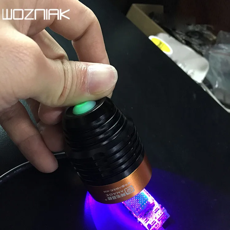 Новые USB регулируемый LOCA УФ зеленое масло отверждения свет лампы для Мобильный