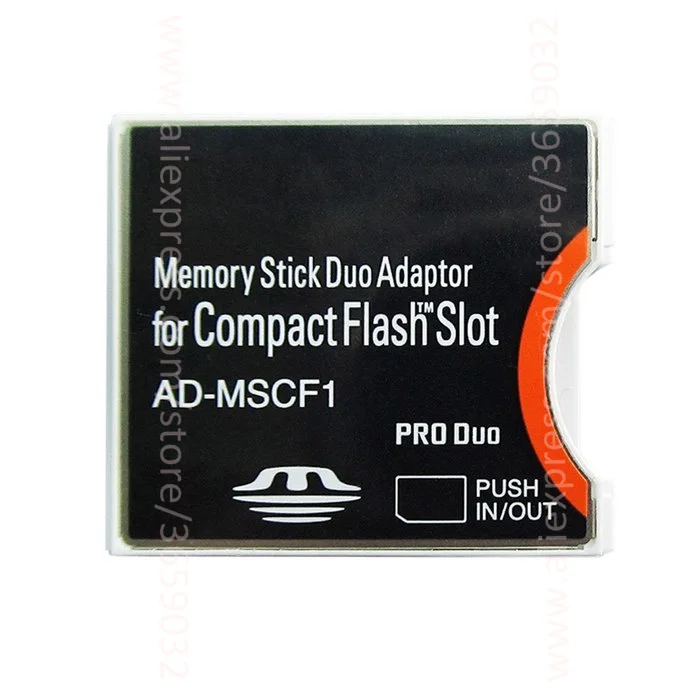 Адаптер для карты памяти Duo к CF MS SLR камеры 1 набор карт type II адаптер sony Compact Flash Slot AD