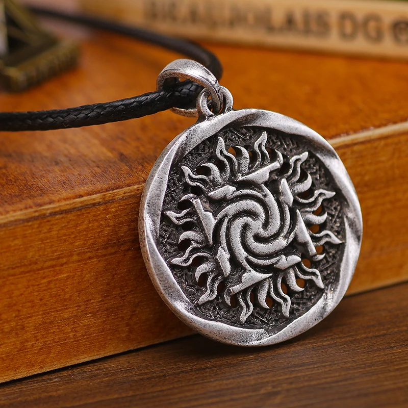 Славянский амулет Znich in Sun Ожерелья Подвески Norse Viking Talismans Best Friend ювелирные изделия