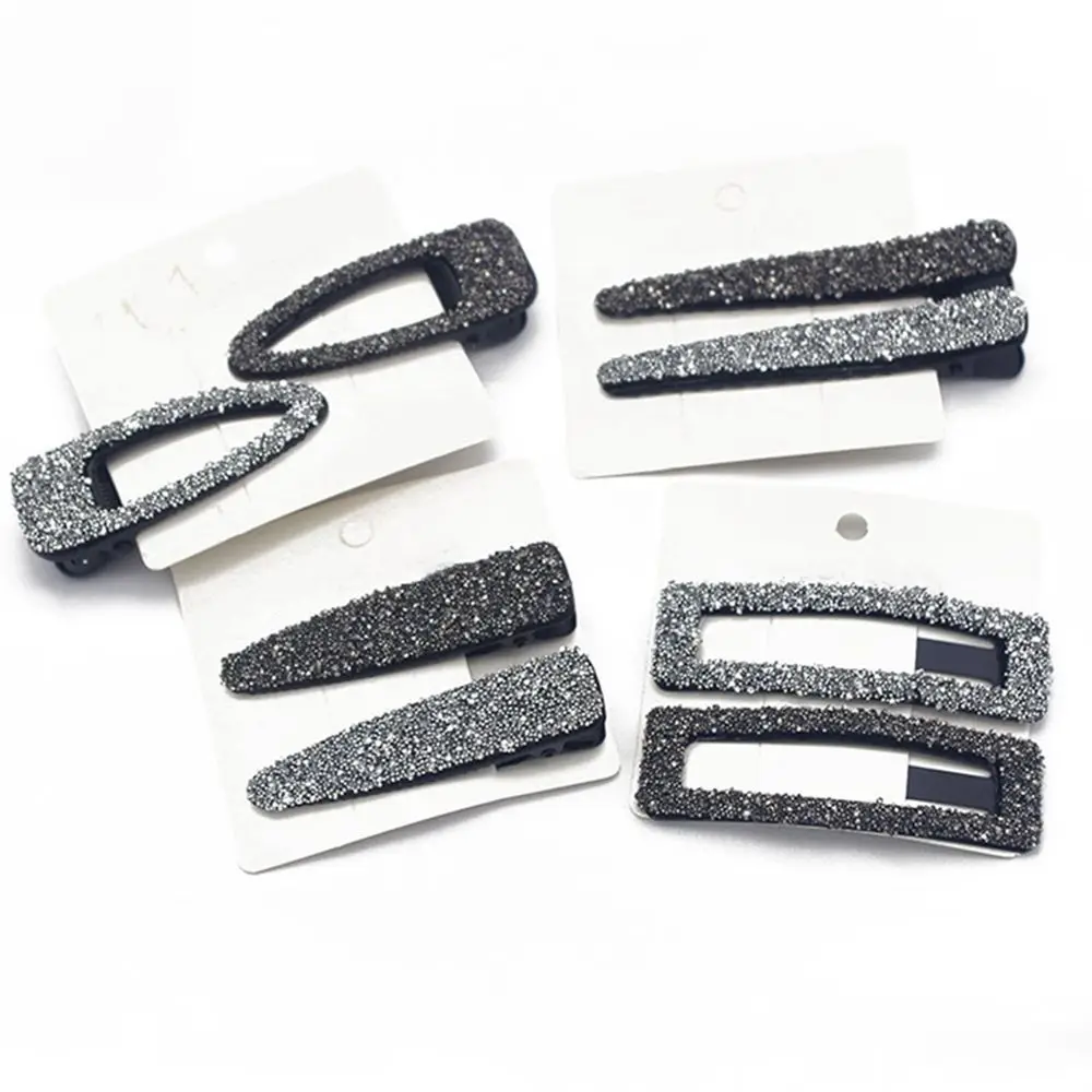 

1 PC Fashion Women Pearl Hair Clip Snap Hair Barrette Stick Hairpin Hair Styling Accessories For Women Girls Hair Styling Tool