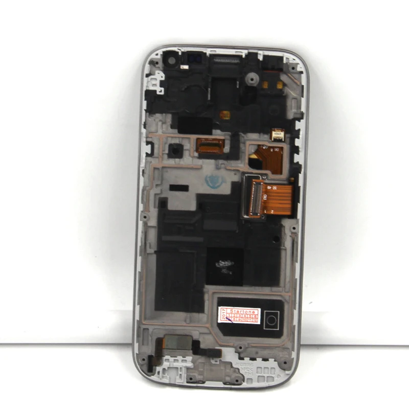 Для samsung Galaxy S4 Mini lcd i9190 i9195 дисплей сенсорный экран дигитайзер с рамкой в сборе