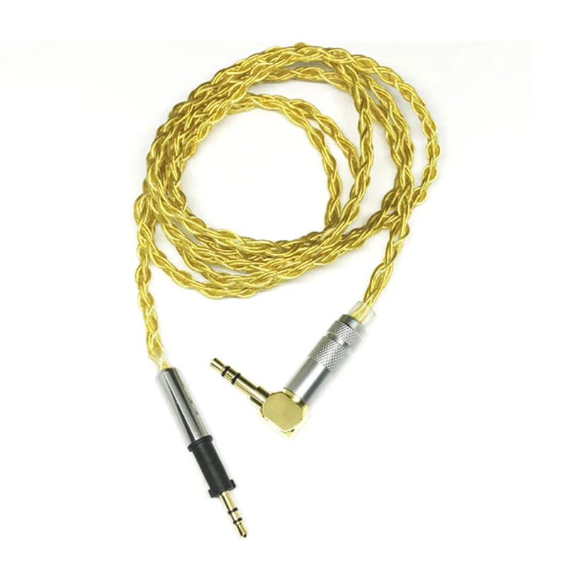 6 нитей 72 ядер замена кабель для Sennheiser HD598 HD518 K450 K460 K480 Q460 наушники гарнитура с