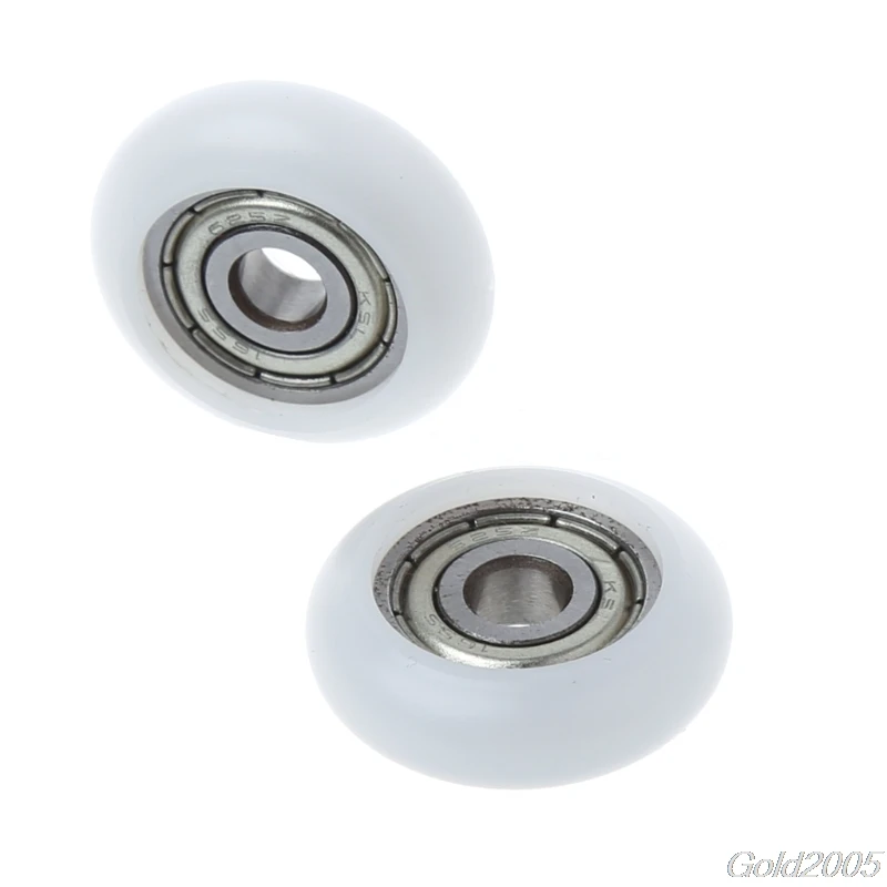 10 Pcs 5x23x7.3mm Nylon Plastic Carbon Steel Bearings Pulley Wheels Embedded Groove G08 Whosale&DropShip | Обустройство дома