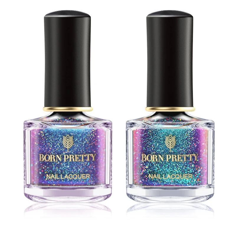 BP-HMS0506 BORN PRETTY 3D магнитный лак для ногтей с эффектом «кошачий глаз» набор с 6 мл черной основой магнитная палочка голографический лак для ногтей комплект - Цвет: BP-HMS0506
