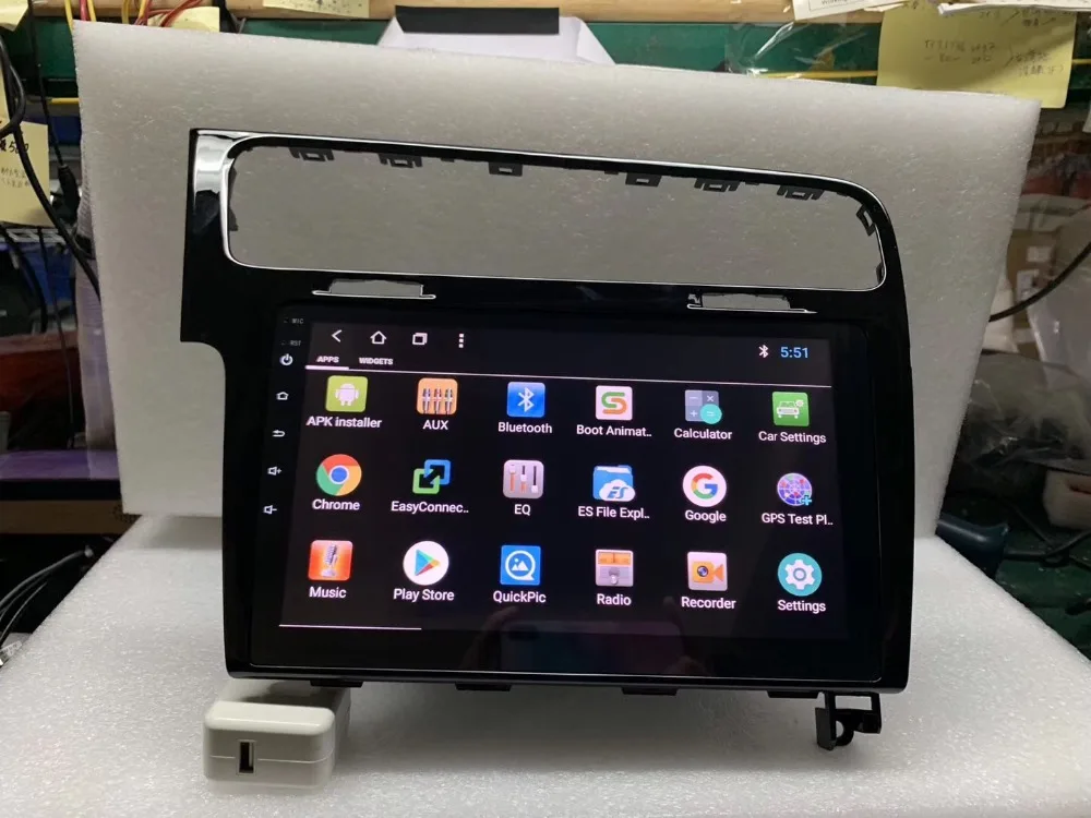 10 "Android автомобильный мультимедийный стерео радио аудио DVD GPS навигация Sat Nav
