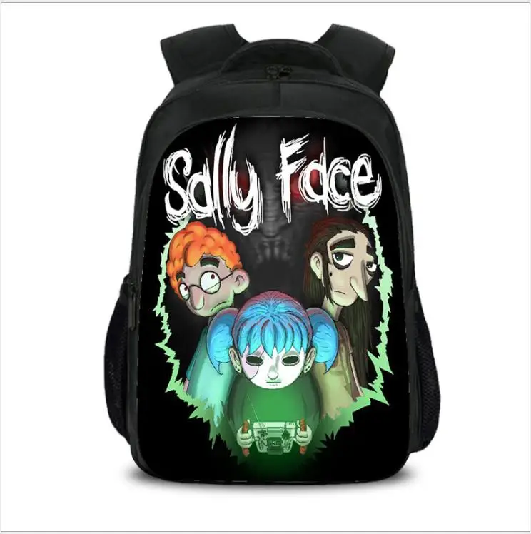 Рюкзаки Sally Face детские школьные сумки рюкзак с принтом для подростков сумка в