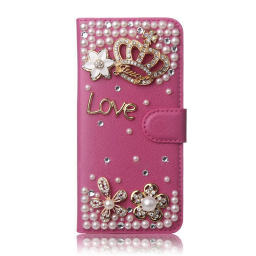 Красивые милые стразы чехлы для телефонов чехол и кошелек стильная Роскошная