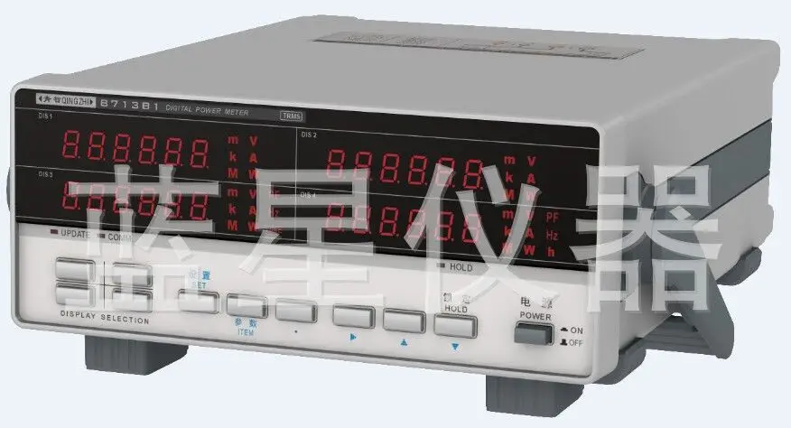 

Fast arrival Qingdao Qing Zhi Digital Power Meter 8713B1 (measurable small power 0.01W) watt meter