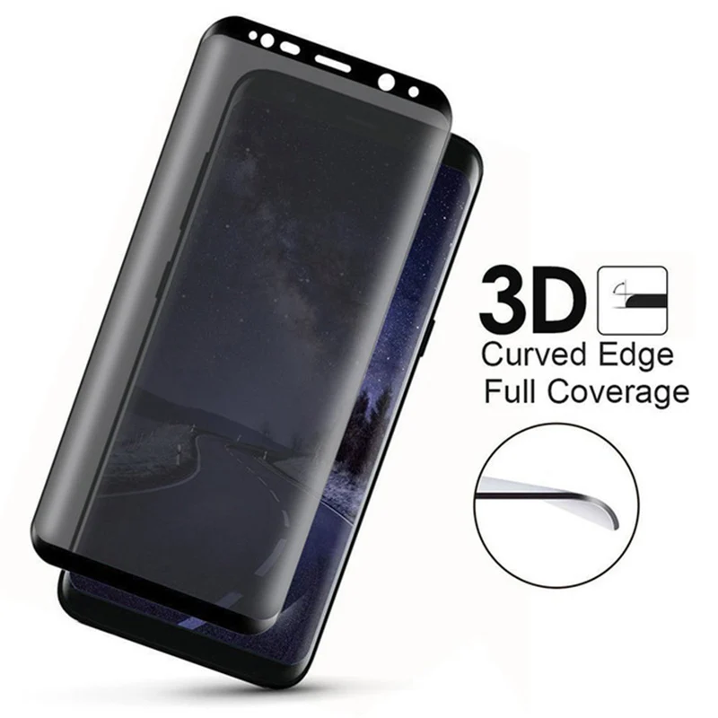 Защитное стекло закаленное для Samsung Galaxy S9/S8 Plus/Note 8/9 | Мобильные телефоны и