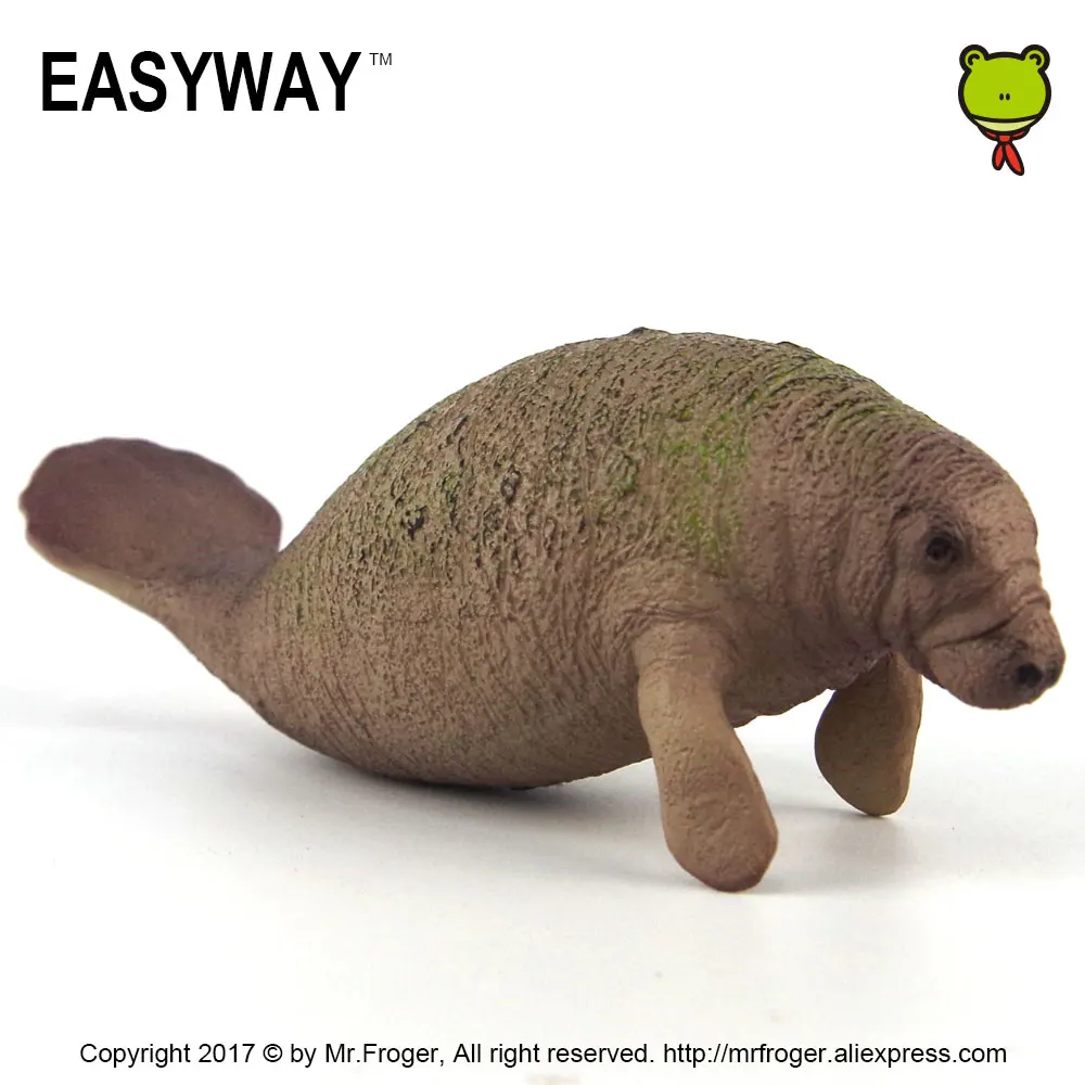 Фигурка животного EASYWAY развивающая игрушка из пластика морская корова Русалка