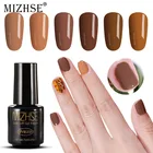MIZHSE 7 мл УФ-гель для ногтей летний Цветной Гель-лак для ногтей Блестящий Esmaltes Permanentes De UV Y светодиодный долговечный съемный клей