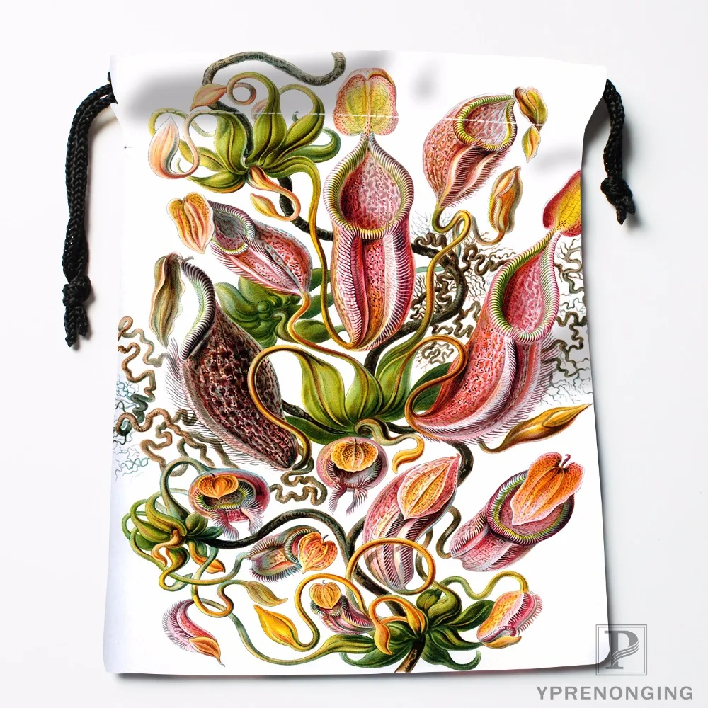 Изготовленные на заказ сумки Haeckel Narcomedusae на шнурке для путешествий, мини-сумка для плавания, походов, игрушек, размер 18x22 см#0412-04-25