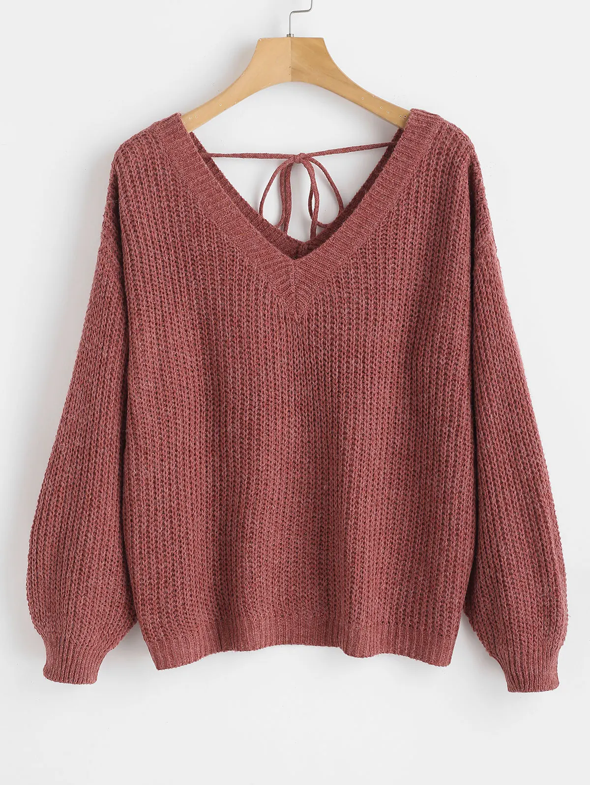 AZULINA Oversized V Neck Drop Shoulder Textured Sweater Women Autumn Ladies Tops Loose Casual Pullovers Female Sweaters Jumper | Женская