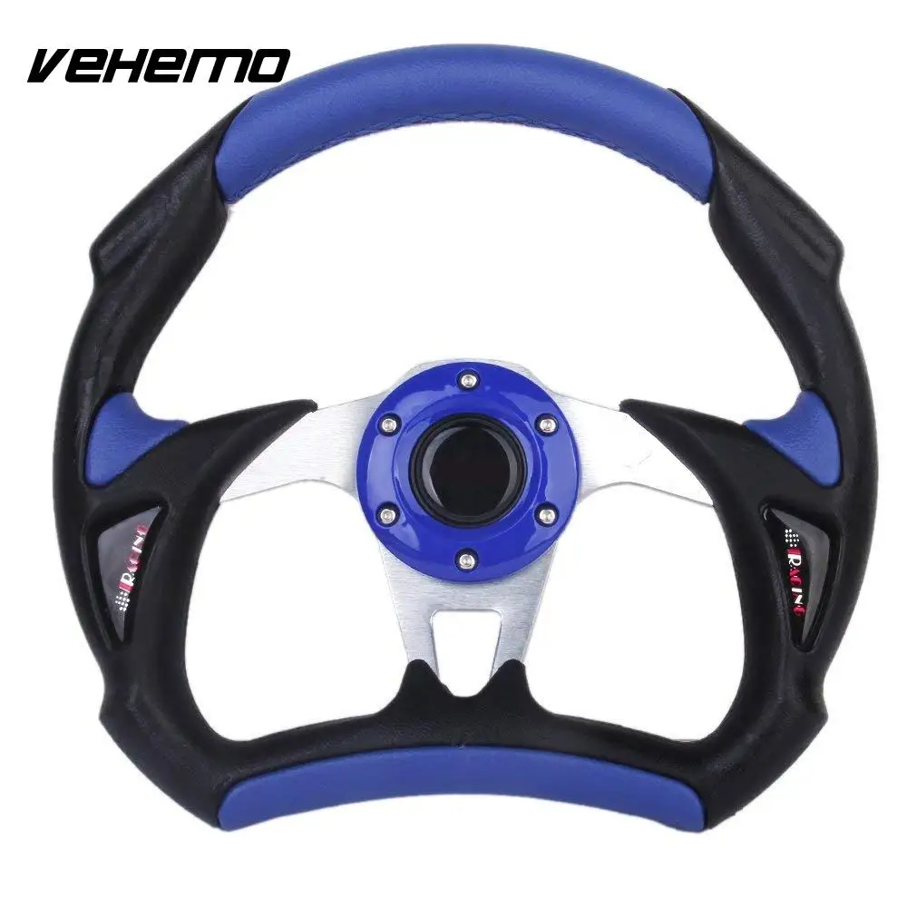blue 1" Автомобили Drift Racing Wheel удобные авто модифицированные рулевое колесо модные спортивные рулевое колесо гоночные части - Цвет: blue