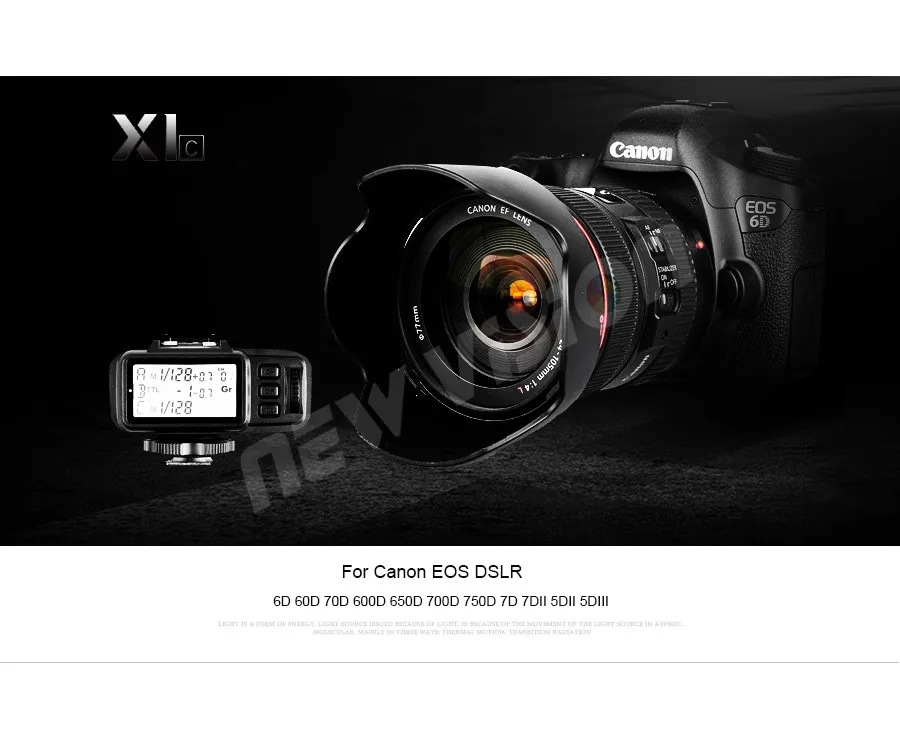 Godox X1C X1T-C 2,4G E-TTL Беспроводной синхроконтакта разъем для внешней вспышки типа один передатчик(TX) для Canon 1000D 600D 700D 650D 100D 550D 500D 450D