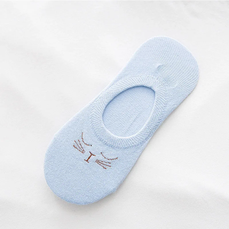 2 пар/лот сезон весна лето новые хлопковые невидимые женские Носки с рисунком