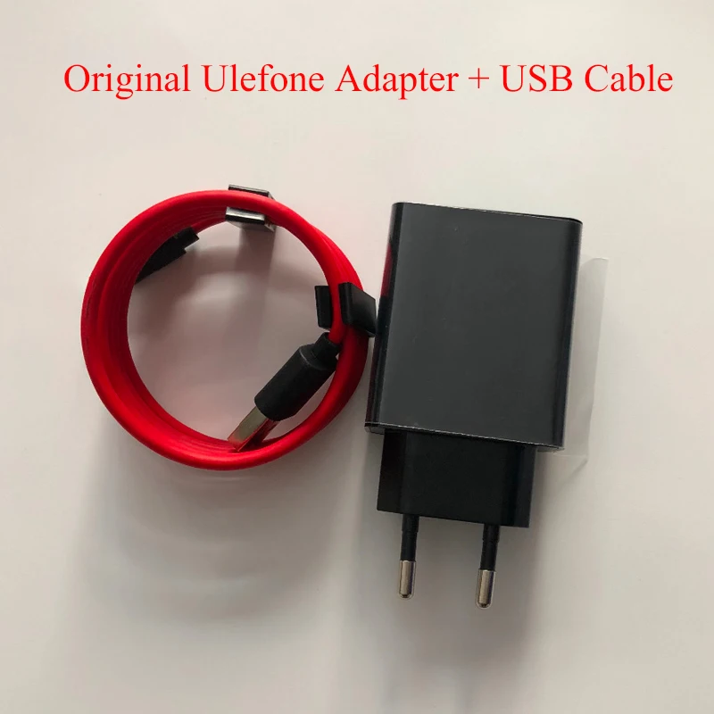 Ulefone Armor 3/Armor 3 T/Armor 5/Armor 6 type-C EU адаптер зарядное устройство вилка+ USB кабель