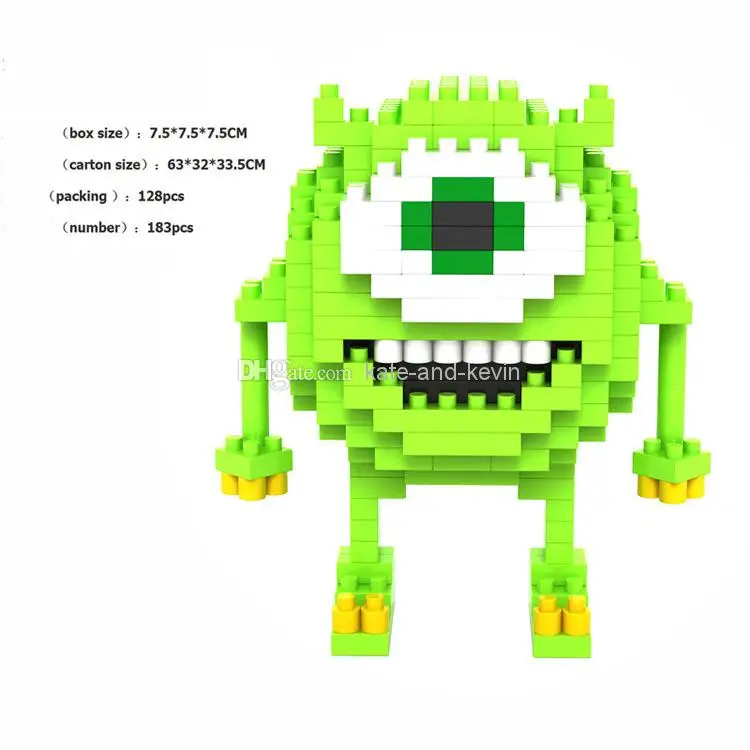 9162 Лоз мини-блоки мультфильм серии DIY строительные игрушки аниме модель детских игрушек Детский подарок - Цвет: 9162