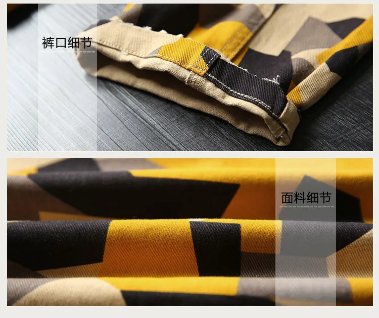 2018 Новинка зимы Дамские шаровары для женщин ретро геометрический принт