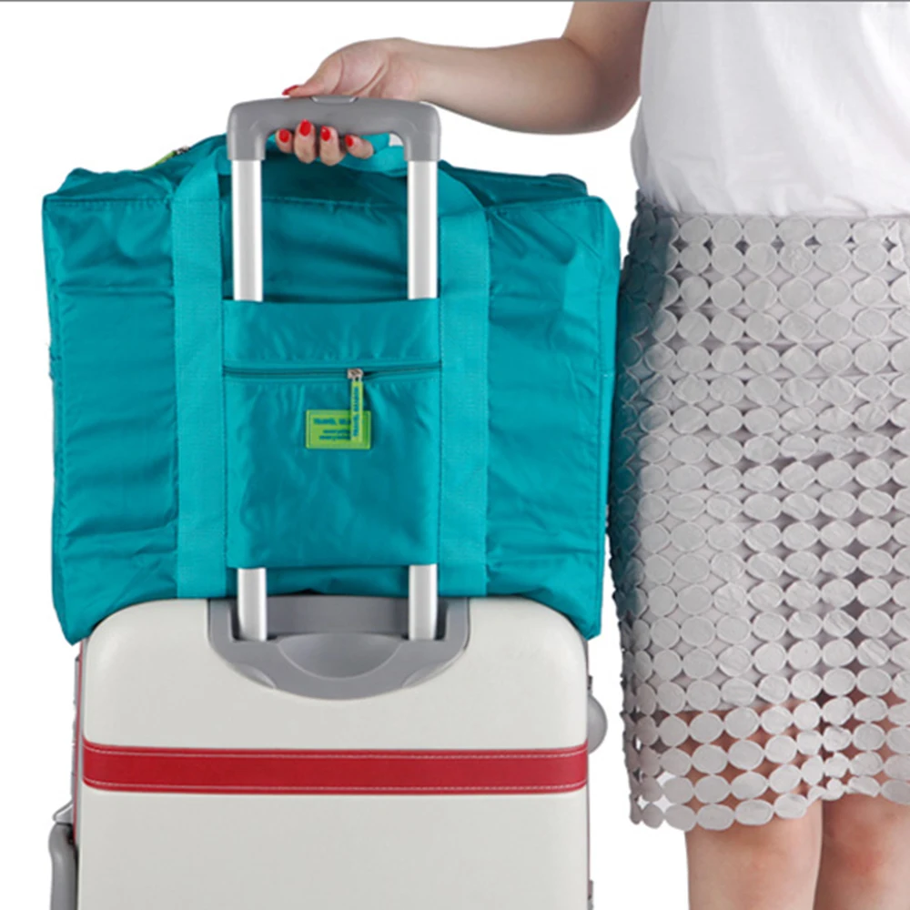Большой Водонепроницаемый складной Дорожный чемодан нейлоновый органайзер для