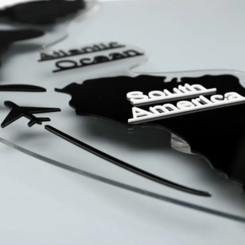 Новый домашний декор простые скандинавские Акриловые 3D настенные часы