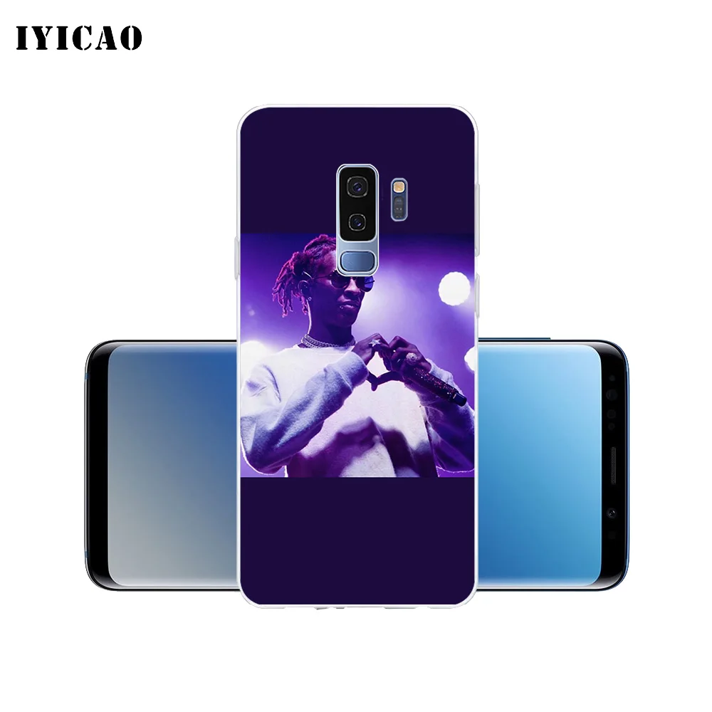 IYICAO Young Thug Rapper Мягкий силиконовый чехол для телефона samsung Galaxy S10e S10 S9 S8 Plus S7 Edge TPU