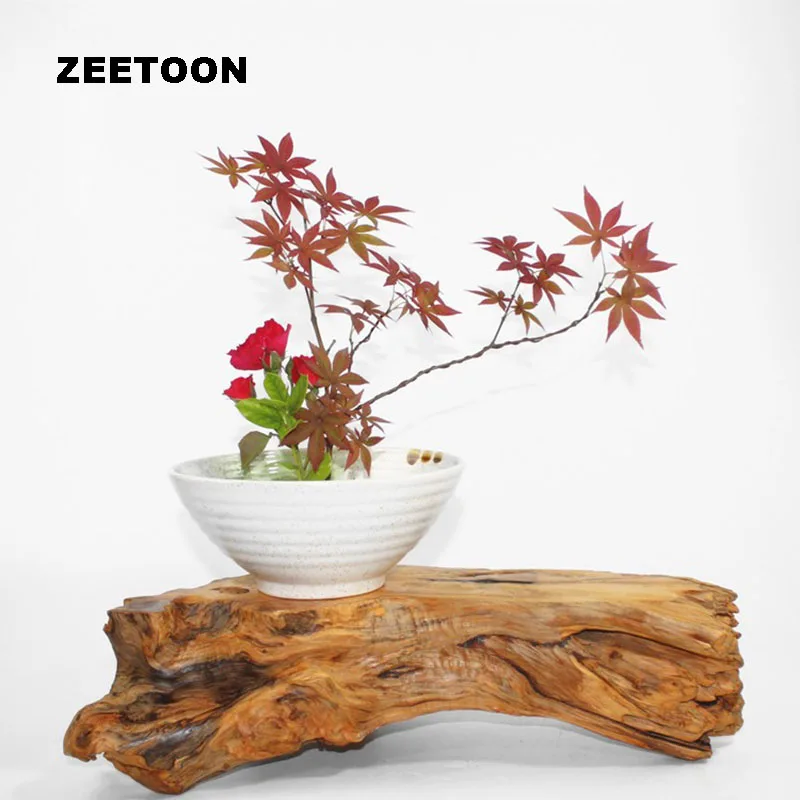 Ikebana гидропонный цветочный горшок грубая керамика настольная Цветочная