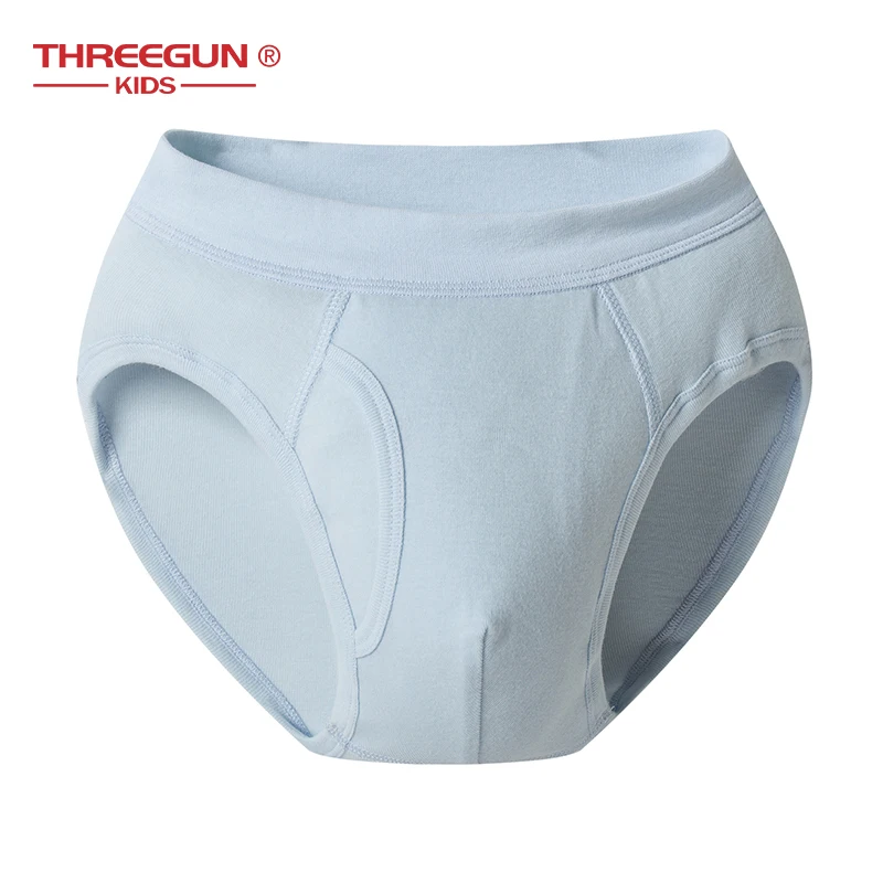 THREEGUN/1 шт., нижнее белье для мальчиков трусы-боксеры, детские трусы мягкие удобные детские шорты, трусы для мальчика-подростка