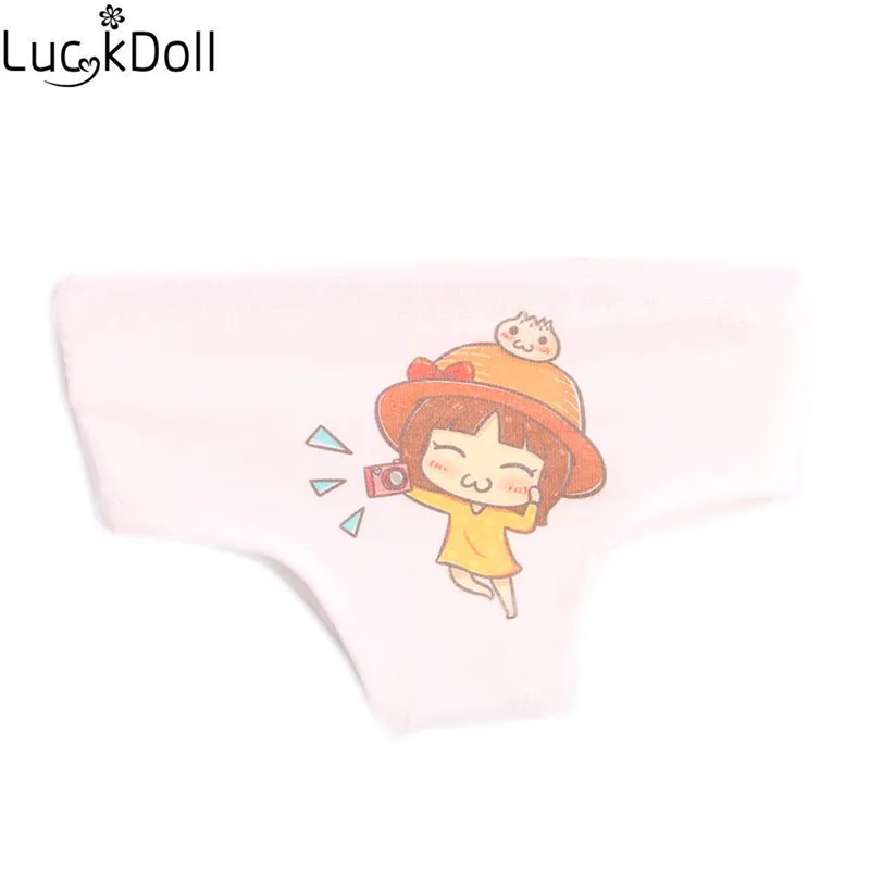 n899 Luckdoll новые кукольные аксессуары мультфильм трусики подходят 43 см кукла, лучший подарок для детей - Цвет: n899