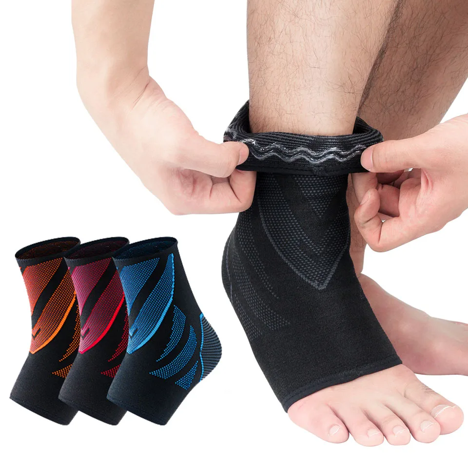 

1PCS Sport Ankle Support Protector Compression Ankle Brace Cotton Comfort Anti Sprain Basketball Football Foot Safety