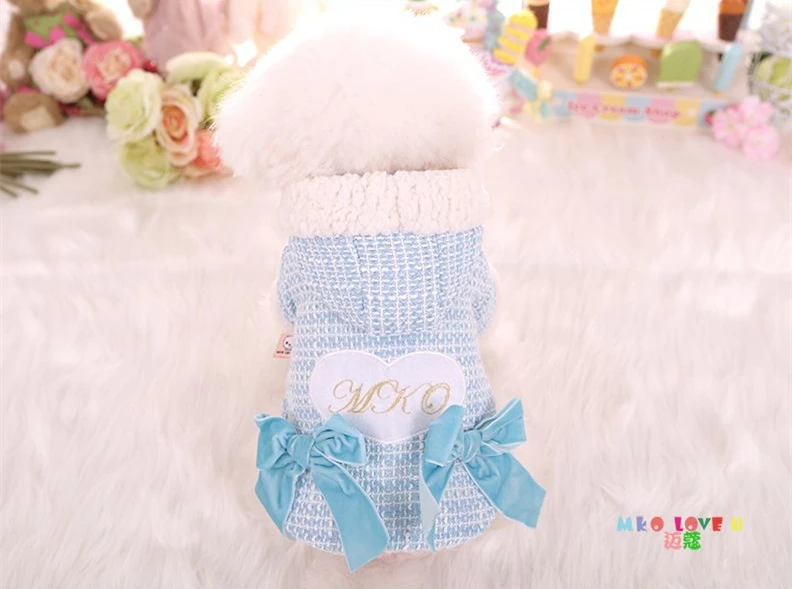 Dog Coat Pet Clothes For Dogs And Cats Winter Warm Hooded Jacket Yorkshire Chihuahua Clothing Dog Clothes Tweed Plaid Cat Coat